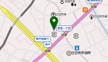 宅配ロッカーPUDO エディオン 廿日市店の地図画像