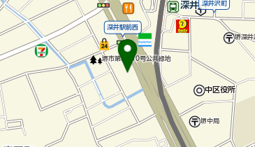 宅配ロッカーPUDO ウエルシア 堺深井沢町店の地図画像