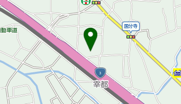 宅配ロッカーPUDO ヤマト運輸 大宰府国分センターの地図画像