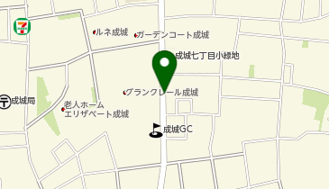 宅配ロッカーPUDO ST023 成城フードセンターの地図画像