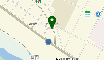宅配ロッカーPUDO ST075 東京園マンションの地図画像