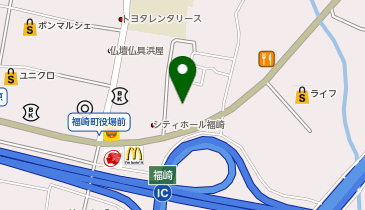 宅配ロッカーPUDO ゴダイ 福崎店の地図画像