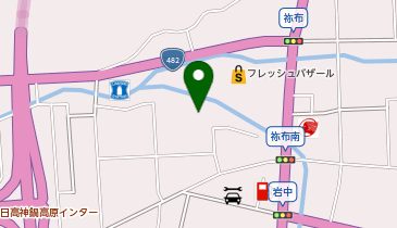 宅配ロッカーPUDO ゴダイ 日高パーク店の地図画像