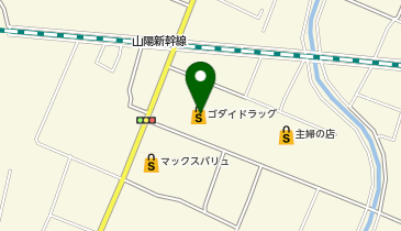 宅配ロッカーPUDO ゴダイ 新岡田店の地図画像