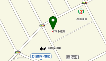 宅配ロッカーPUDO ヤマト運輸 小倉西港センターの地図画像