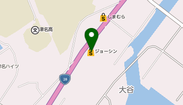 宅配ロッカーPUDO ジョーシン 津名店の地図画像