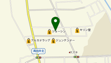 宅配ロッカーPUDO ジョーシン 西脇店の地図画像