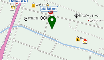 宅配ロッカーPUDO ジョーシン 社店の地図画像