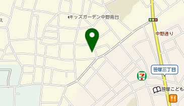 宅配ロッカーPUDO NK061 シャンティの地図画像