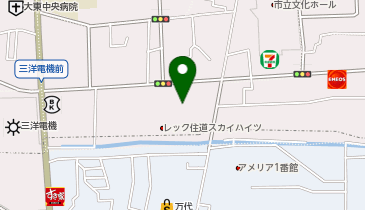 宅配ロッカーPUDO ドラッグアカカベ 扇町店の地図画像