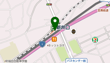 宅配ロッカーPUDO 広島電鉄 商工センター入口駅の地図画像