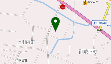 宅配ロッカーPUDO ヤマト運輸 川内センターの地図画像