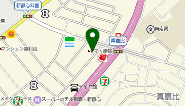 宅配ロッカーPUDO 沖縄ヤマト運輸 おもろまちセンターの地図画像