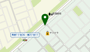 宅配ロッカーPUDO サツドラ 釧路曙店の地図画像