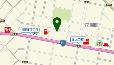 宅配ロッカーPUDO サツドラ 留萌花園店の地図画像