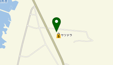 宅配ロッカーPUDO サツドラ 利尻店の地図画像