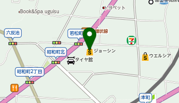 宅配ロッカーPUDO ジョーシン 富田林店の地図画像