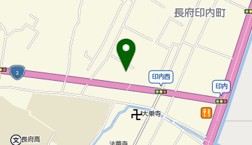 宅配ロッカーPUDO サンキュードラッグ 長府店の地図画像