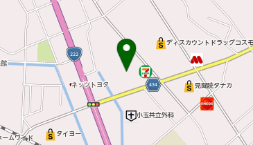 宅配ロッカーPUDO スーパーとむら 星倉店の地図画像