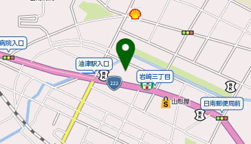 宅配ロッカーPUDO スーパーとむら 油津店の地図画像