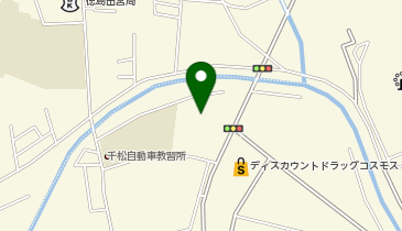 宅配ロッカーPUDO マルナカ 佐古店の地図画像
