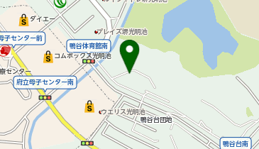 宅配ロッカーPUDO UR泉北鴨谷台3丁団地 3-3棟前駐車場側の地図画像