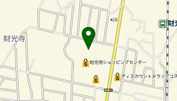 宅配ロッカーPUDO マルイチ 財光寺店の地図画像