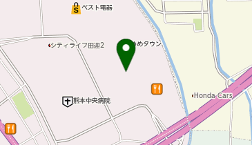 宅配ロッカーPUDO イズミ ゆめタウンはませんの地図画像