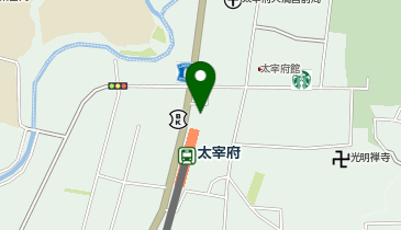 宅配ロッカーPUDO 西日本鉄道 太宰府駅の地図画像