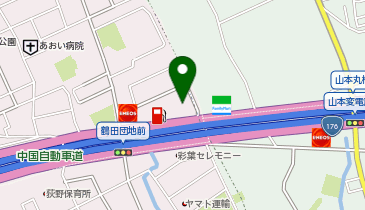 宅配ロッカーPUDO ヤマト運輸 伊丹荒牧センターの地図画像