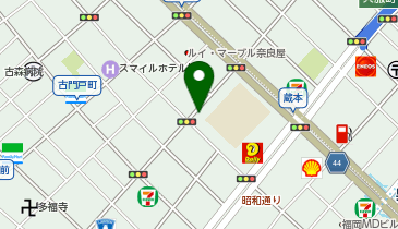 宅配ロッカーPUDO マックスバリュ エクスプレス奈良屋町店の地図画像