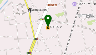 宅配ロッカーPUDO ジョーシン 和歌山店の地図画像