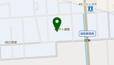 宅配ロッカーPUDO ヤマト運輸 山梨主管の地図画像