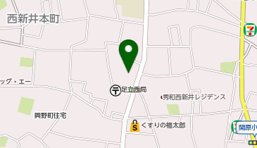 宅配ロッカーPUDO S057 在日大韓基督教会 西新井教会の地図画像
