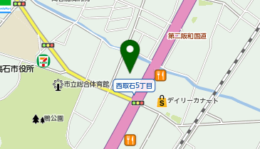 宅配ロッカーPUDO ジョーシン 高石店の地図画像