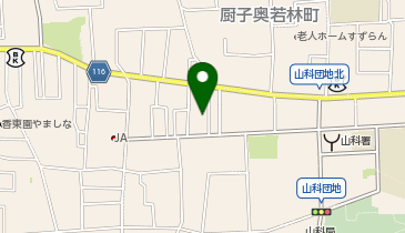 宅配ロッカーPUDO フレスコ 西野店の地図画像