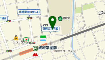 宅配ロッカーPUDO 世田谷区 砧総合支所の地図画像