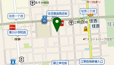 宅配ロッカーPUDO S075 杉浦ビルの地図画像