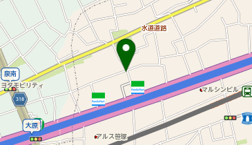 宅配ロッカーPUDO P306 アヴェント笹塚駐車場の地図画像