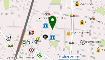 宅配ロッカーPUDO S055 坂田商店の地図画像