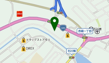 宅配ロッカーPUDO 沖縄ヤマト運輸 石川営業所の地図画像