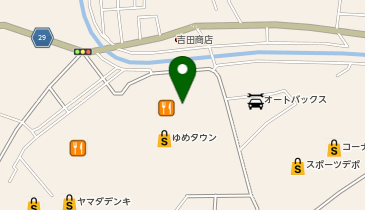 宅配ロッカーPUDO イズミ ゆめタウン徳島の地図画像