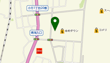 宅配ロッカーPUDO イズミ ゆめタウン大竹の地図画像