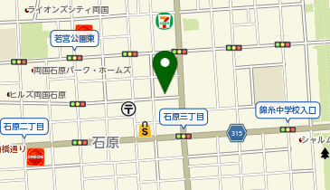 宅配ロッカーPUDO S116 御谷湯の地図画像