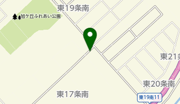 宅配ロッカーPUDO サツドラ 中標津東店の地図画像