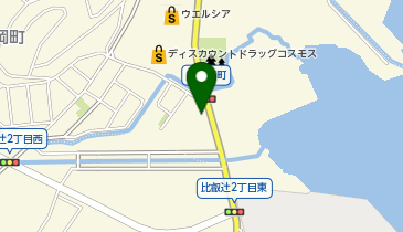 宅配ロッカーPUDO ヤマト運輸 大津営業所の地図画像