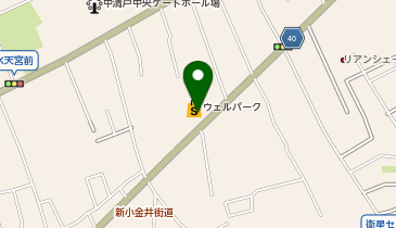 宅配ロッカーPUDO ウェルパーク 清瀬中清戸店の地図画像