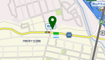 宅配ロッカーPUDO ダックス 大山崎円明寺店の地図画像