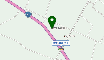 宅配ロッカーPUDO ヤマト運輸 愛野営業所の地図画像