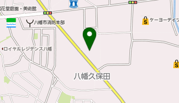 宅配ロッカーPUDO ヤマト運輸 八幡営業所の地図画像